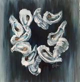 Bellamy Murphy Print, "Indigo Oysters"